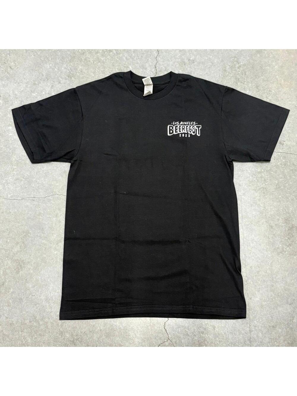 Gildan Hammer Los Angeles Beerfest 2023 Logo T Shirt